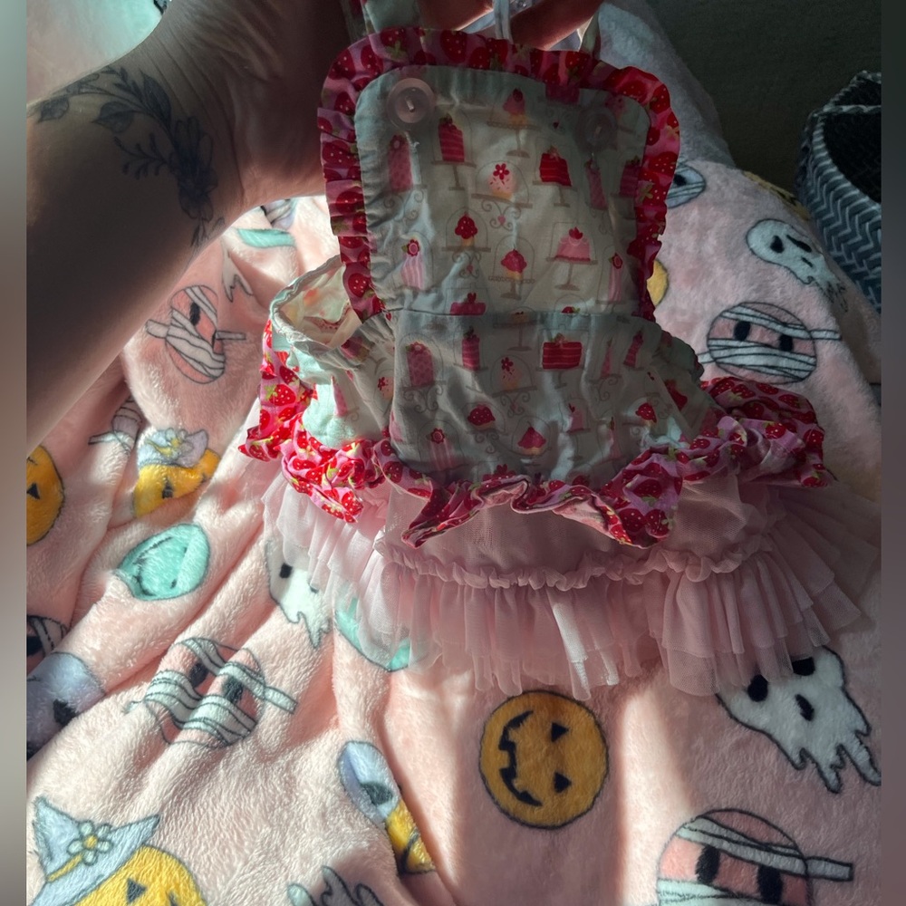 B 18    Sam and Sydney Tutu Overalls